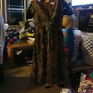 Cold water creed brown dress